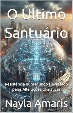 Capa do livro O Último Santuário: Resistência num Mundo Devastado pelas Alterações Climáticas - Nayla Amaris
