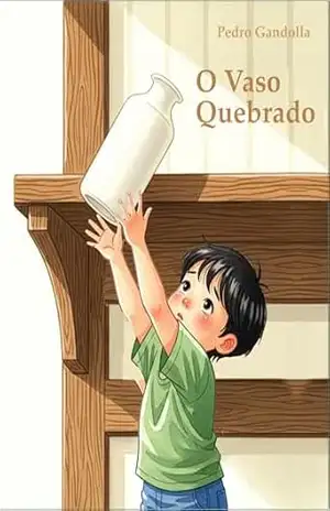 O Vaso Quebrado: Uma história zen sobre kintsugi.. imperfeição, reconstrução e a beleza das cicatrizes (Biblioteca Zen para Crianças) – Pedro Gandolla
