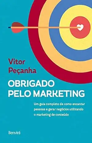 Capa do livro Obrigado pelo Marketing - Vitor Peçanha