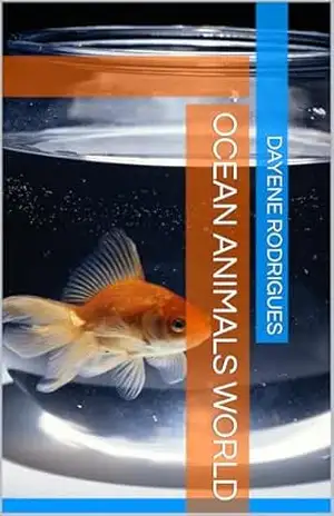 Capa do livro Ocean Animals World - Dayene Rodrigues