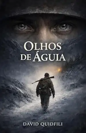 Capa do livro OLHOS DE ÁGUIA: Amor e Guerra entre o Sertão e os Apeninos - David Quidfili