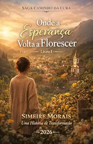 Capa do livro Onde a Esperança Volta a Florescer: Um romance sobre dor, fé, recomeços e o poder de Deus em restaurar vidas (Caminho da Cura Livro 1) - Simeire Morais