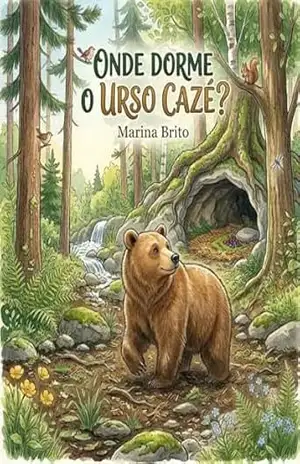 Capa do livro Onde Dorme o Urso Cazé?: Onde Dormem os Animais – Livro 1 - Marina  Brito