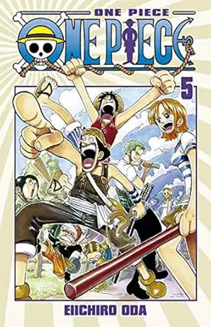 Capa do livro One Piece – vol. 5 - Eiichiro Oda