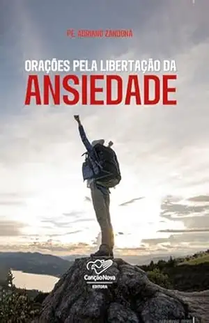 Capa do livro Orações para libertação da ansiedade - Padre Adriano Zandoná