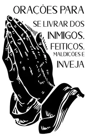Capa do livro Orações Para se Livrar dos Inimigos, Feitiços, Maldições e Inveja - Élida Alexandre