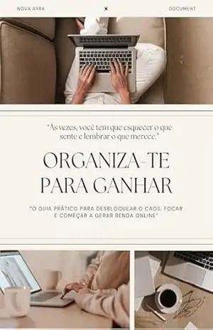 Capa do livro Organiza–te para ganhar - Nova Ayra