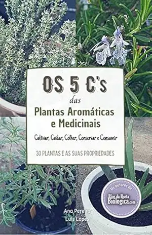 Os 5 C’s das Plantas Aromáticas e Medicinais: Cultivar, Cuidar, Colher, Conservar e Consumir | 30 Plantas e as Suas Propriedades – Ana Pereira