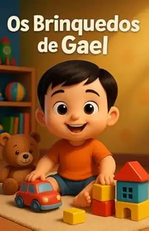 Capa do livro Os Brinquedos de Gael - Agnaldo Monticeli