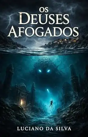 Capa do livro ''OS DEUSES AFOGADOS: A DESCOBERTA DE ARUANÃ PROFUNDA'' - LUCIANO  DA SILVA