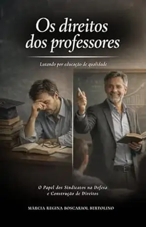 Capa do livro Os direitos dos professores: Lutando por educação de qualidade - Márcia Regina Boscariol Bertolino