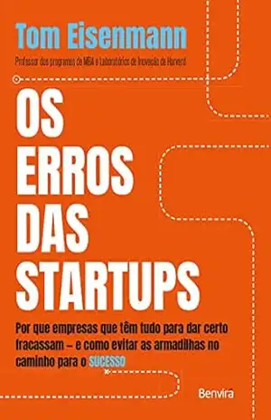 Capa do livro Os erros das Startups – 1ª edição 2022 - Thomas Eisenmann