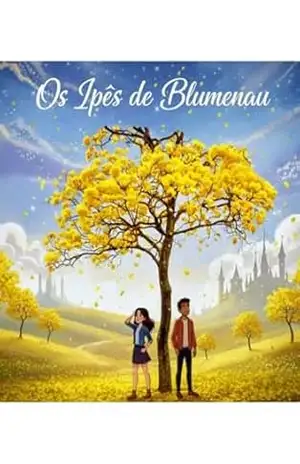 Capa do livro Os ipês de Blumenau - Geraldo Rocha de Souza Junior