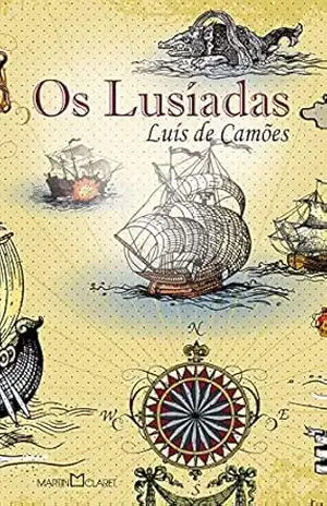 Capa do livro Os Lusíadas - Luís Vaz de Camões