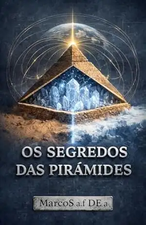 Capa do livro OS SEGREDOS DAS PIRÂMIDES: A ENGENHARIA ESCALAR (PROTOCOLO KAIRÓS: A BIBLIOTECA DO SILÍCIO AZUL. Livro 1) - MarcoS  a.f DE a