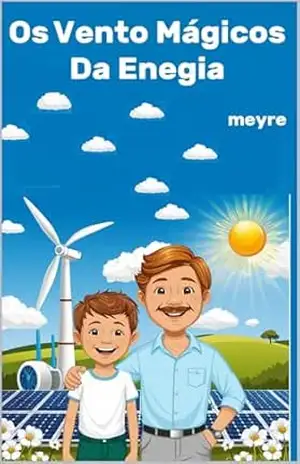 Capa do livro Os Ventos Mágicos da Energia - meyre  moraes