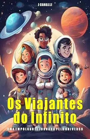 Capa do livro Os Viajantes do Infinito: Uma Empolgantes Jornada pelo Universo - J Canalli