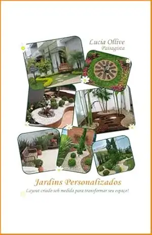 Capa do livro Paisagismo descomplicado – Técnica com massa de cimento - Lucia Ollive