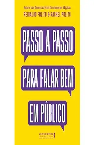 Capa do livro Passo a Passo Para Falar Bem em Público - Rachel Polito