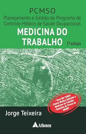 Capa do livro PCMSO Medicina do Trabalho – 3ª Edição (eBook) - Jorge Teixeira