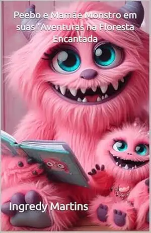 Peebo e Mamãe Monstro em suas ''Aventuras na Floresta Encantada - Ingredy Martins