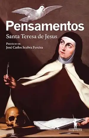 Capa do livro Pensamentos de Santa Teresa de Jesus - Longinos Solana Saenz