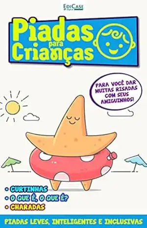 Capa do livro Piadas Para Crianças Ed. 106 – PIADAS LEVES, INTELIGENTES E INCLUSIVAS - EdiCase Digital
