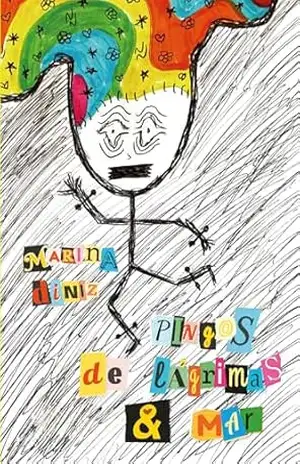 Capa do livro Pingos de Lágrimas & Mar - Marina Diniz