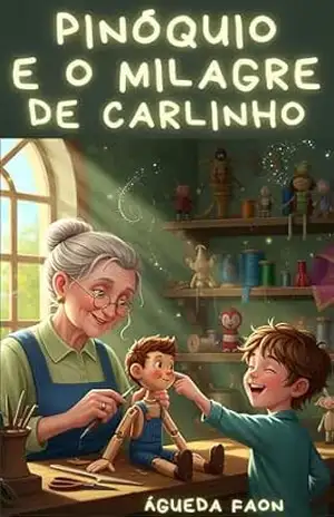 PINÓQUIO E O MILAGRE DE CARLINHO: ”Quando o amor é costurado com carinho, até a madeira aprende a bater como um coração.” – ÁGUEDA FAON
