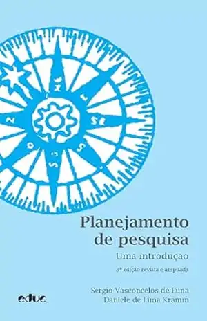Capa do livro Planejamento de pesquisa: Uma introdução (Trilhas) - Sergio Vasconcelos de Luna