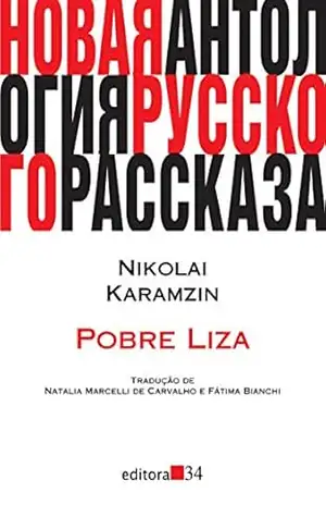 Capa do livro Pobre Liza (1792) - Nikolai Karamzin