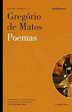 Capa do livro Poemas de Gregório de Matos - Letícia Malard