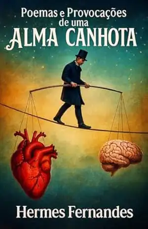 Capa do livro Poemas e Provocações de uma Alma Canhota - Hermes  Fernandes