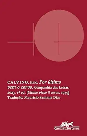 Capa do livro Por último vem o corvo - Italo Calvino