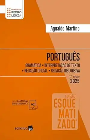 Português – Coleção Esquematizado – 12ª Edição 2025 – Agnaldo Martino