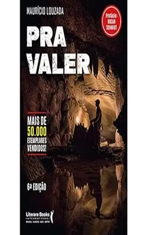Capa do livro Pra valer - Mauricio Louzada