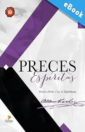 Capa do livro Preces Espíritas: Orações Diárias à Luz do Espiritismo (Série Culto no Lar) - Allan Kardec