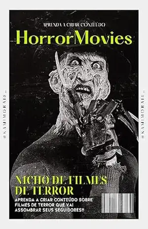 Capa do livro Produção de Conteúdo: Filmes de Terror - Kamila Morais