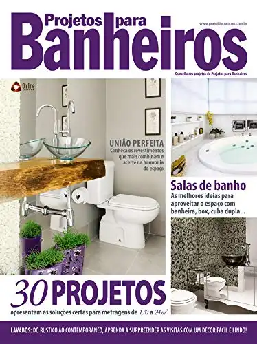 Baixar Projetos para Banheiros: Edição 17 pdf, epub, mobi, eBook