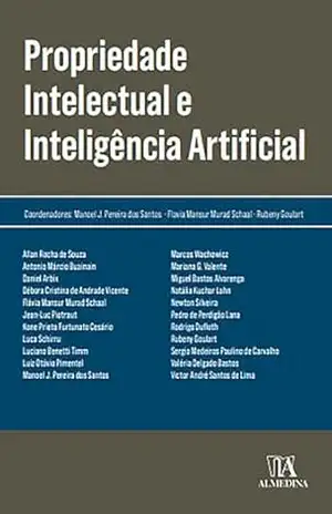Capa do livro Propriedade Intelectual e Inteligência Artificial (Obras Coletivas) - Manoel J. Pereira dos Santos