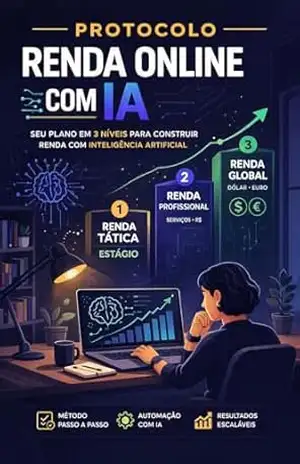 Protocolo Renda Online com IA: Guia Prático para Ganhar em Real e Dólar: Método em 3 níveis para gerar renda com inteligência artificial, mesmo começando do zero - Sander Winchester Protocolo Renda Online com IA: Guia Prático para Ganhar em Real e Dólar: Método em 3 níveis para gerar renda com inteligência artificial, mesmo começando do zero - Sander Winchester