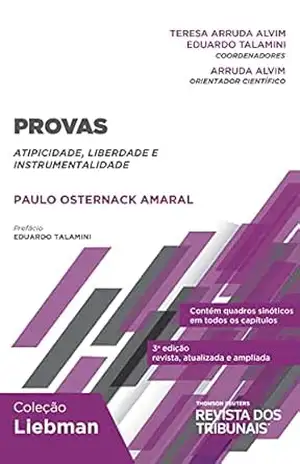 Capa do livro Provas: atipicidade, liberdade e instrumentalidade - Paulo Osternack Amaral