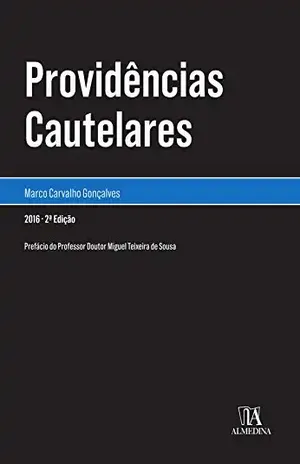 Capa do livro Providências Cautelares – 2.ª Edição - Marco Carvalho Gonçalves