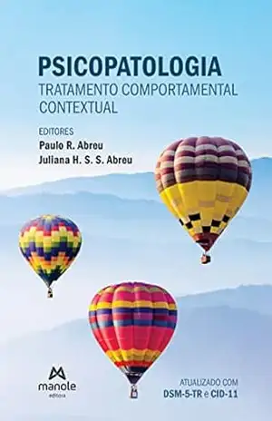 Capa do livro Psicopatologia: tratamento comportamental contextual - Paulo R. Abreu