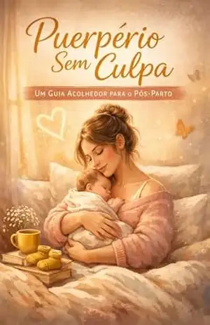 Capa do livro Puerpério sem culpa - Joelma Gonçalves de Souza