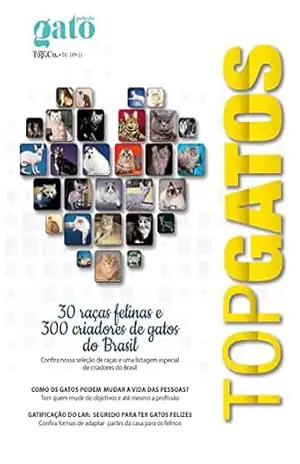 Capa do livro Pulo do Gato Ed. 149 – TOP Gatos – Anuário de Raças 2022 - Allahil Bolivar Neto Me
