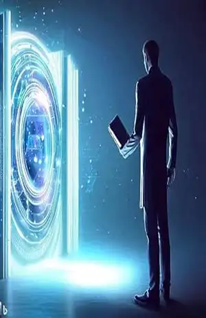 Capa do livro QS & IA: Como a inteligência espiritual pode potencializar a inteligência artificial na liderança - Adam Jordan