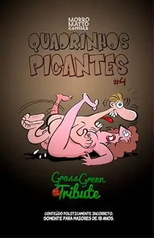 Capa do livro Quadrinhos Picantes #4 - Green Grass