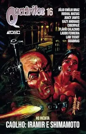Capa do livro Quadritos 16: Quadrinhos e Informações - Júlio  Shimamoto