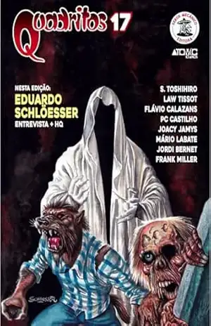 Capa do livro Quadritos 17: Quadrinhos e informações - Eduardo Schloesser